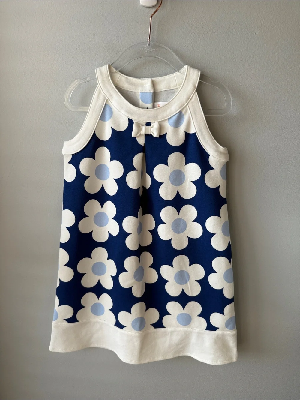 Gymboree Blue Flower Power Girls Dress